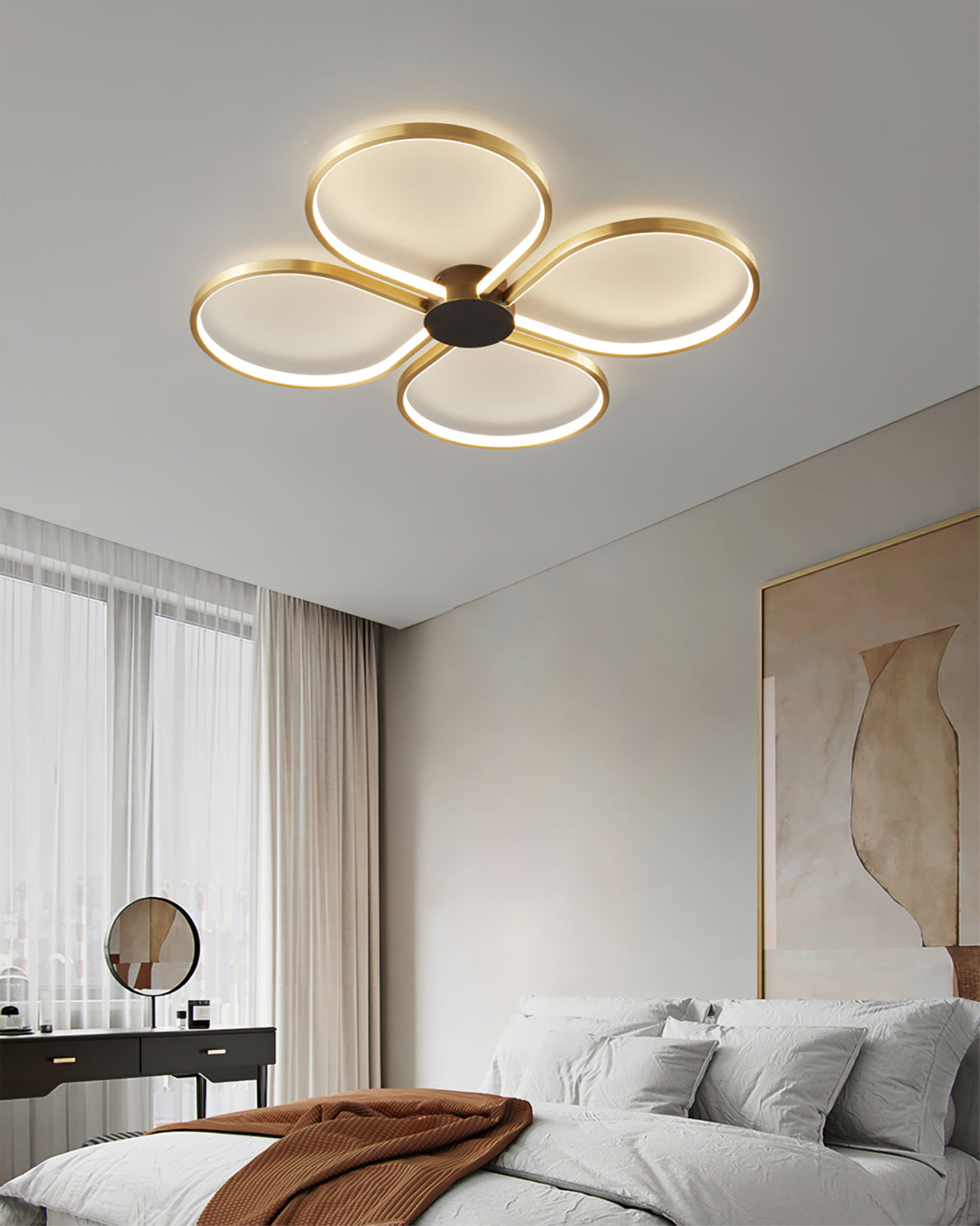 OrionLuxe - Deckenleuchte mit räumlichem Design und stimmungsvoller Beleuchtung