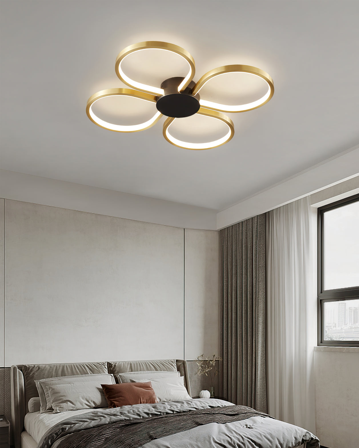 OrionLuxe - Deckenleuchte mit räumlichem Design und stimmungsvoller Beleuchtung