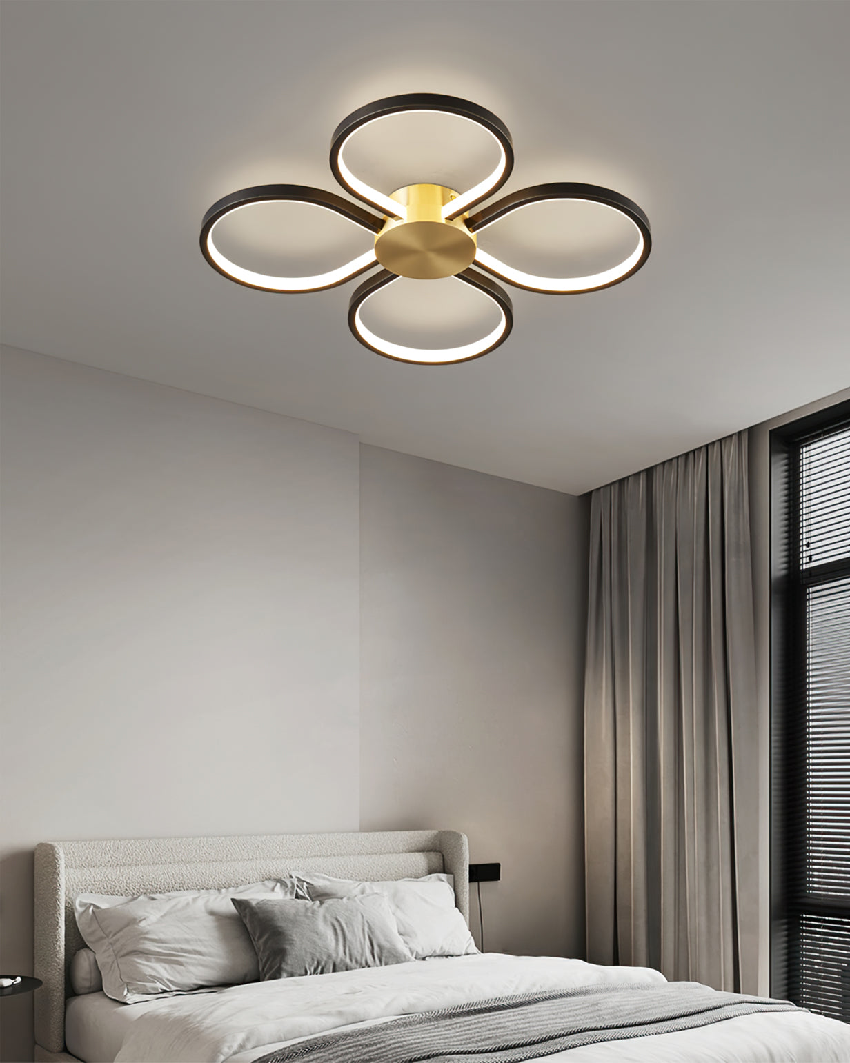 OrionLuxe - Deckenleuchte mit räumlichem Design und stimmungsvoller Beleuchtung