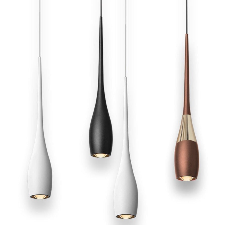 BrightForm - Slim LED Pendant Light for Stylish Illumination