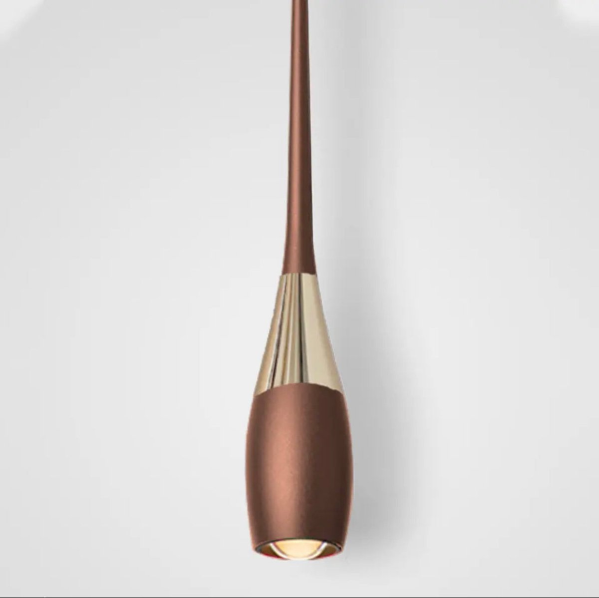 BrightForm - Slim LED Pendant Light for Stylish Illumination