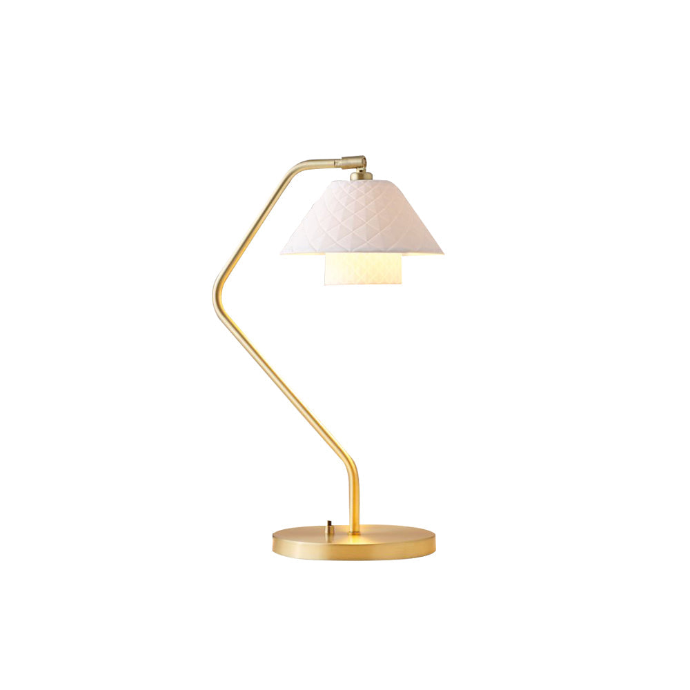 LuxeOxford - Dobbelt bordlampe med slankt design og subtil lysdiffusion