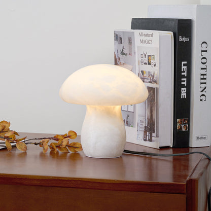 MushroomAura - Alabaster Table Lamp