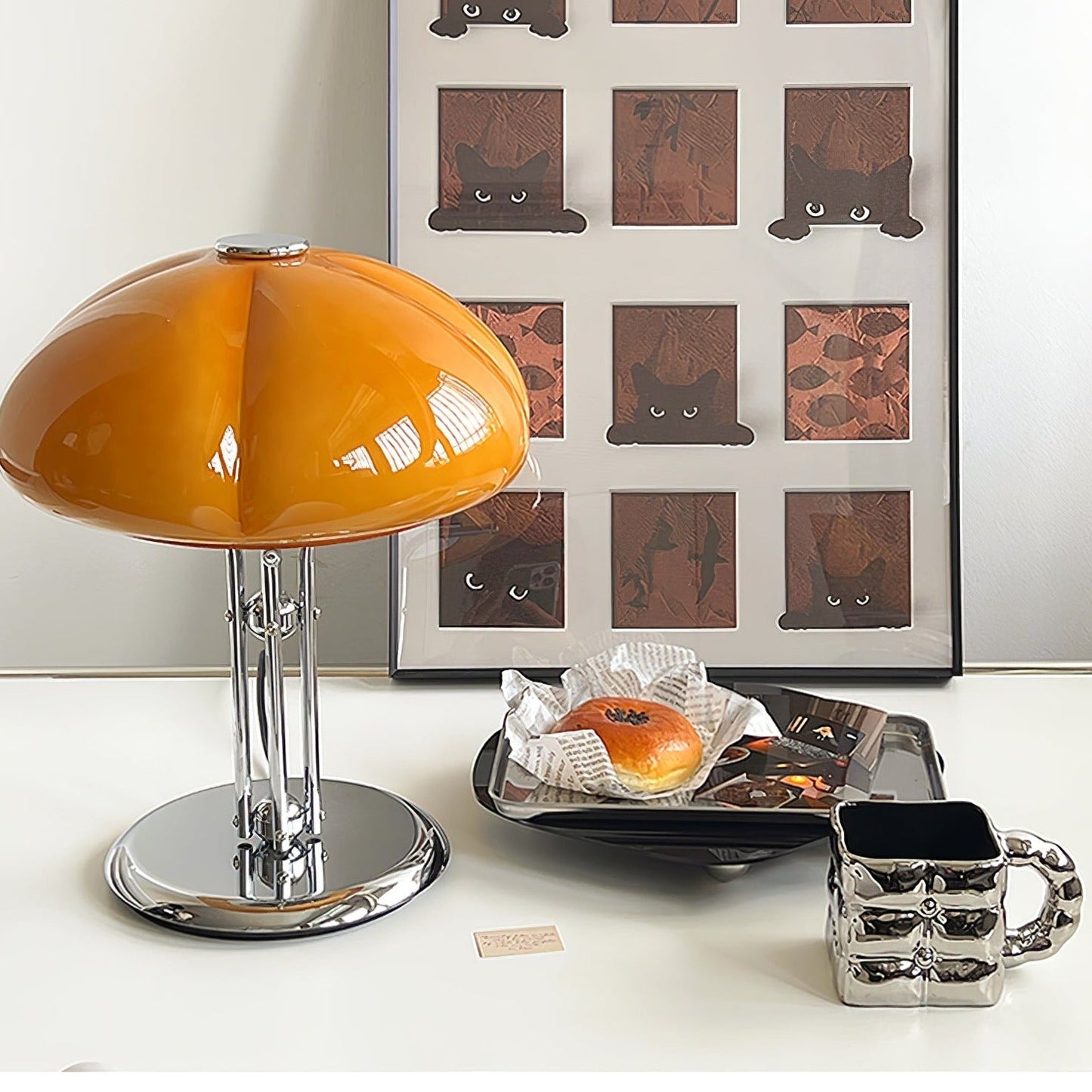 BauhausGlow - Lampe de table champignon