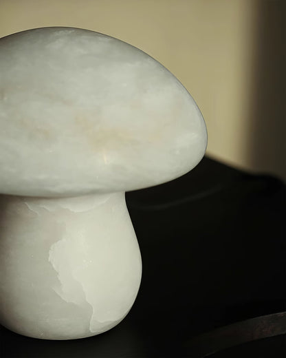 MushroomAura - Alabaster Table Lamp