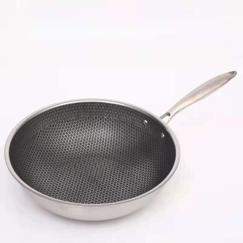 Non-stick pan - made of stainless steel for the kitchen