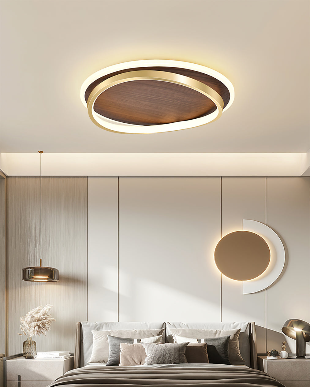LuxeParfco - Ceiling Lamp with Subtle Style and Warm Light Distribution