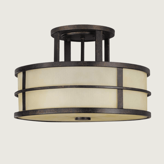 FusionLicht - 3-Light Semi-Flush Mount