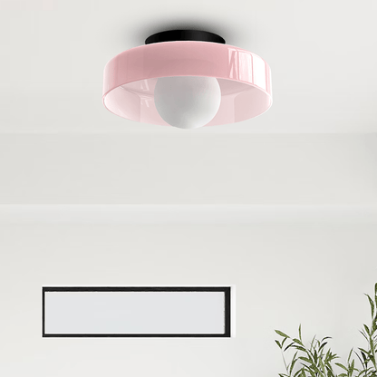 Lueur ronde | Lampe de plafond élégante