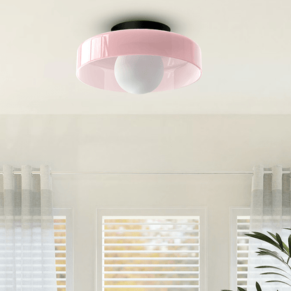 Lueur ronde | Lampe de plafond élégante