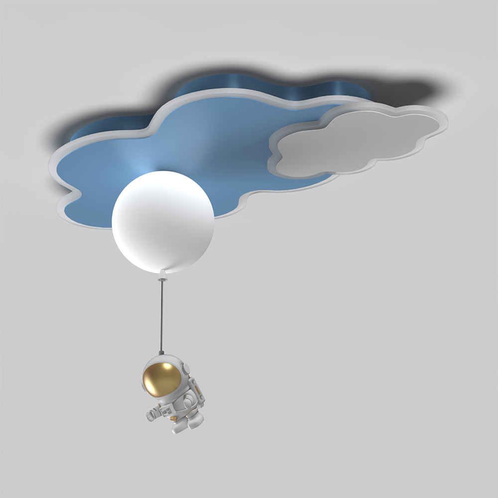 NuagesLuxe - Ceiling Light with Cloud Accents and Intimate Lighting