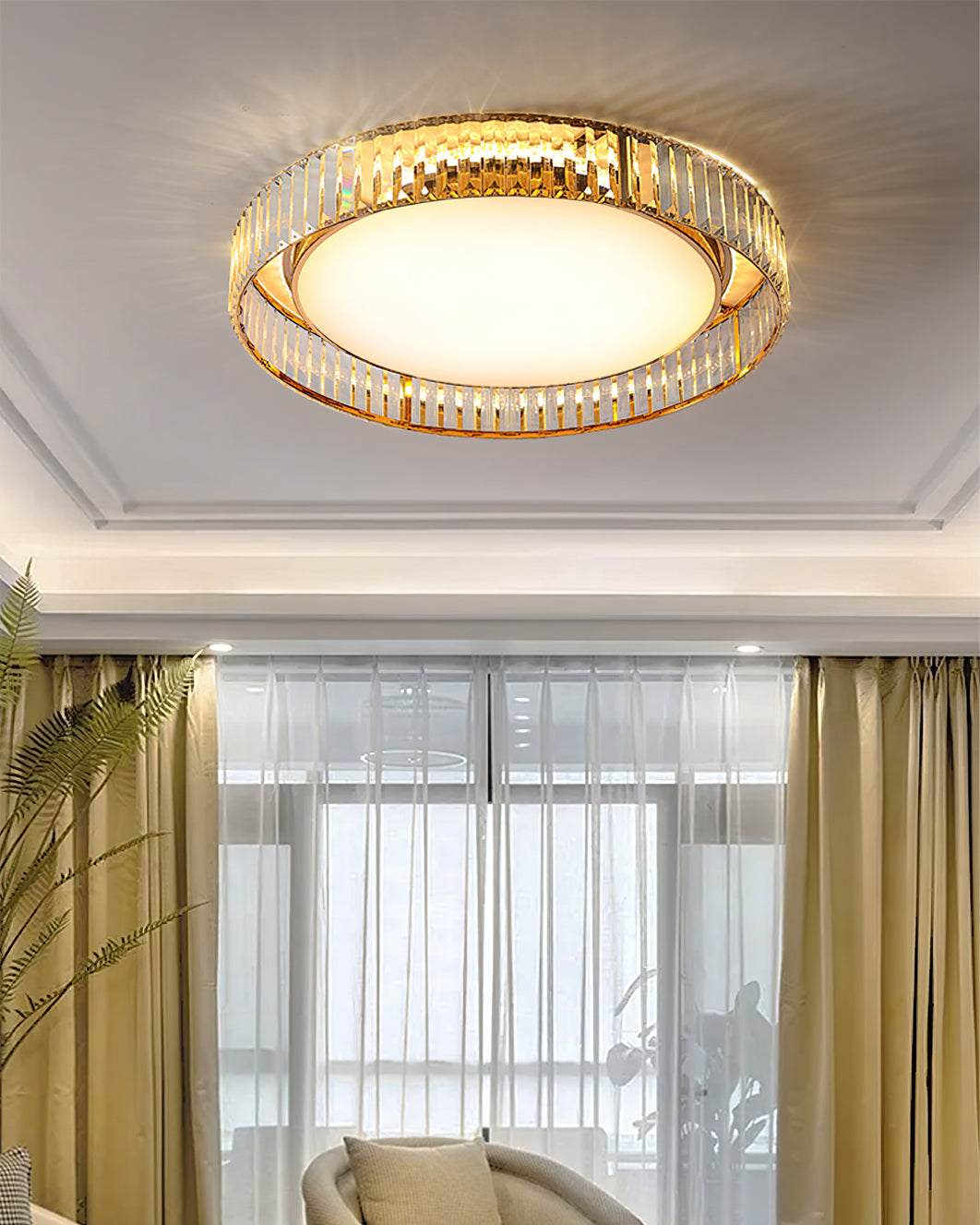 CurzonLuxe - Ceiling Light with Modern Design and Intimate Lighting