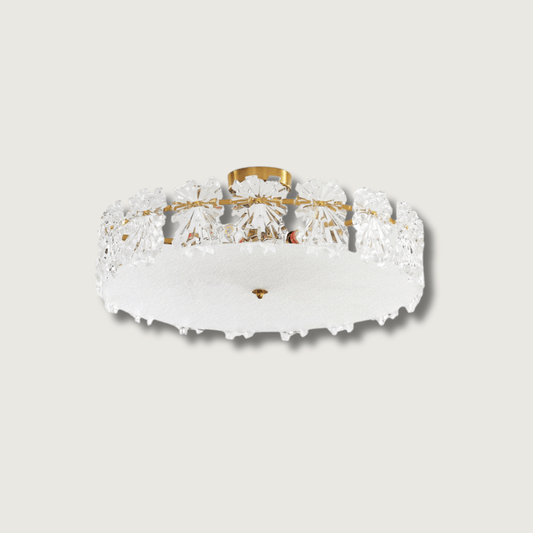 Snefnug Lys - Loftlampe med Elegante Snefnug Designs