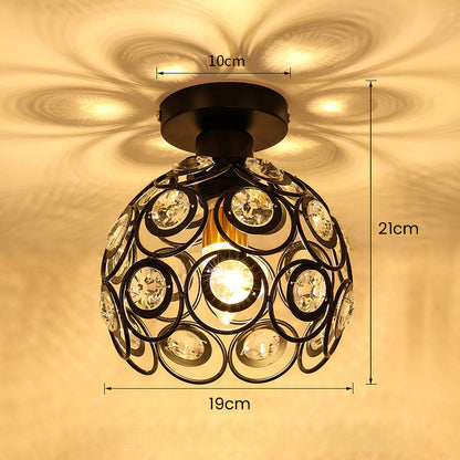 CrystalHalo - Luxe Hall Ceiling Light