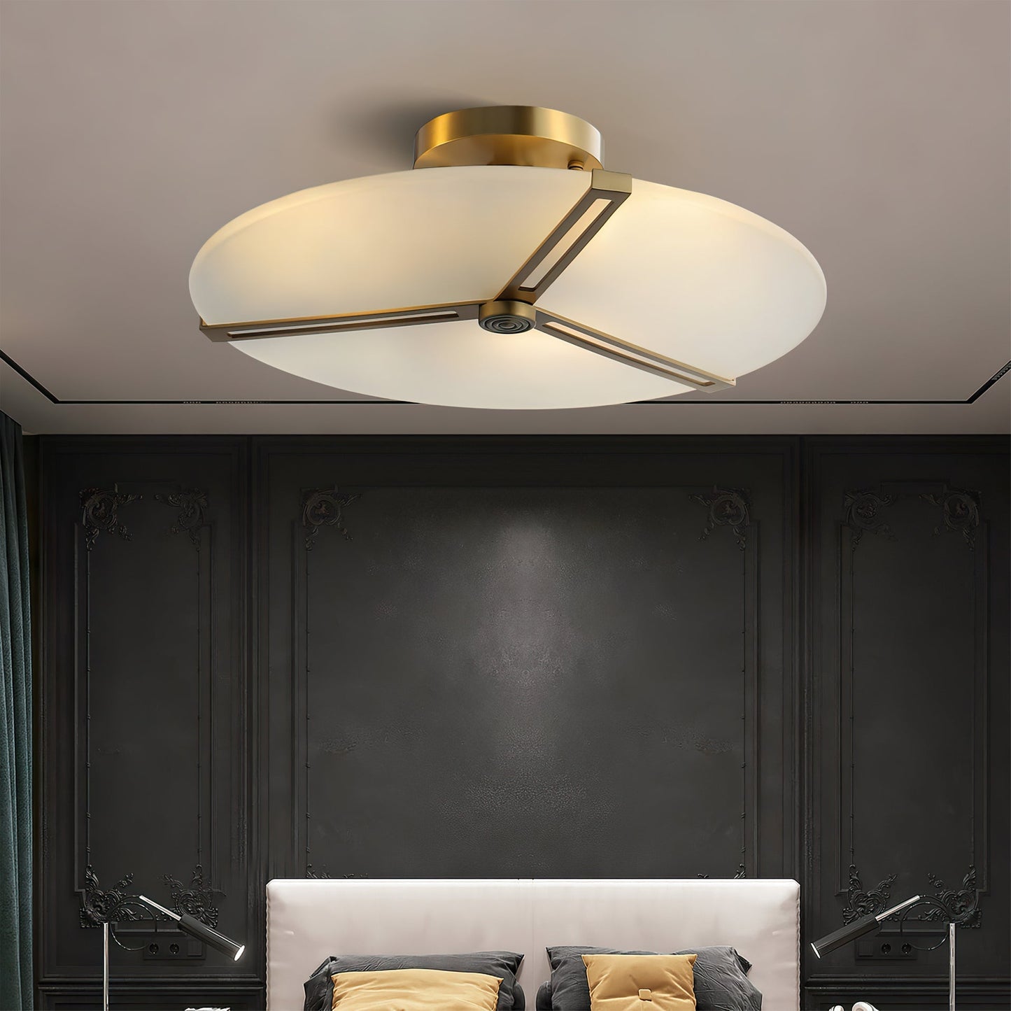 LuxeASO - Deckenlampe mit zeitgenössischem Design und subtiler Beleuchtung