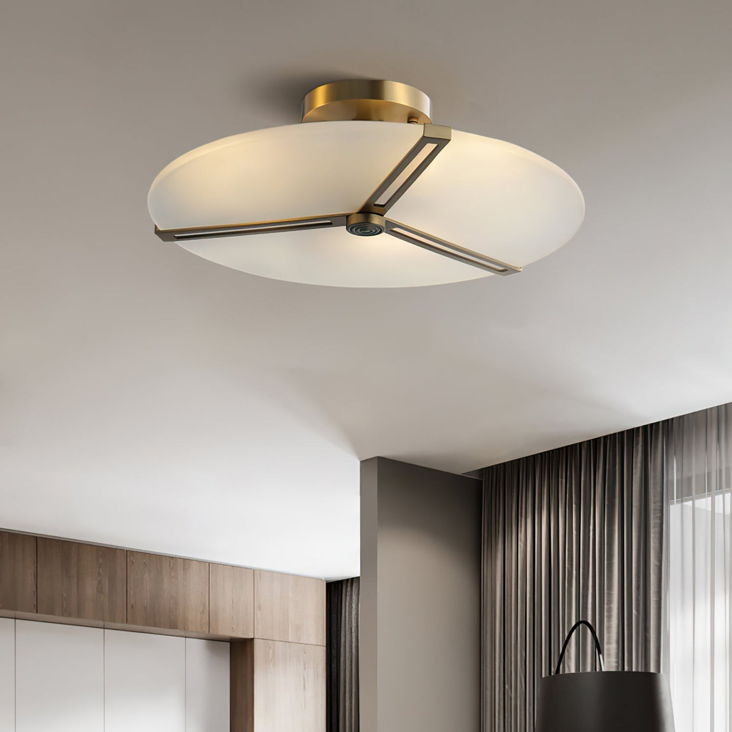 LuxeASO - Deckenlampe mit zeitgenössischem Design und subtiler Beleuchtung
