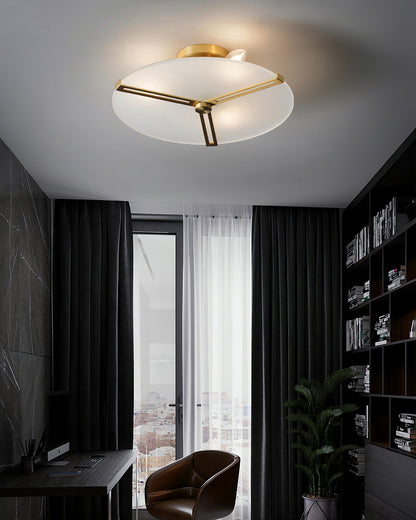 LuxeASO - Deckenlampe mit zeitgenössischem Design und subtiler Beleuchtung
