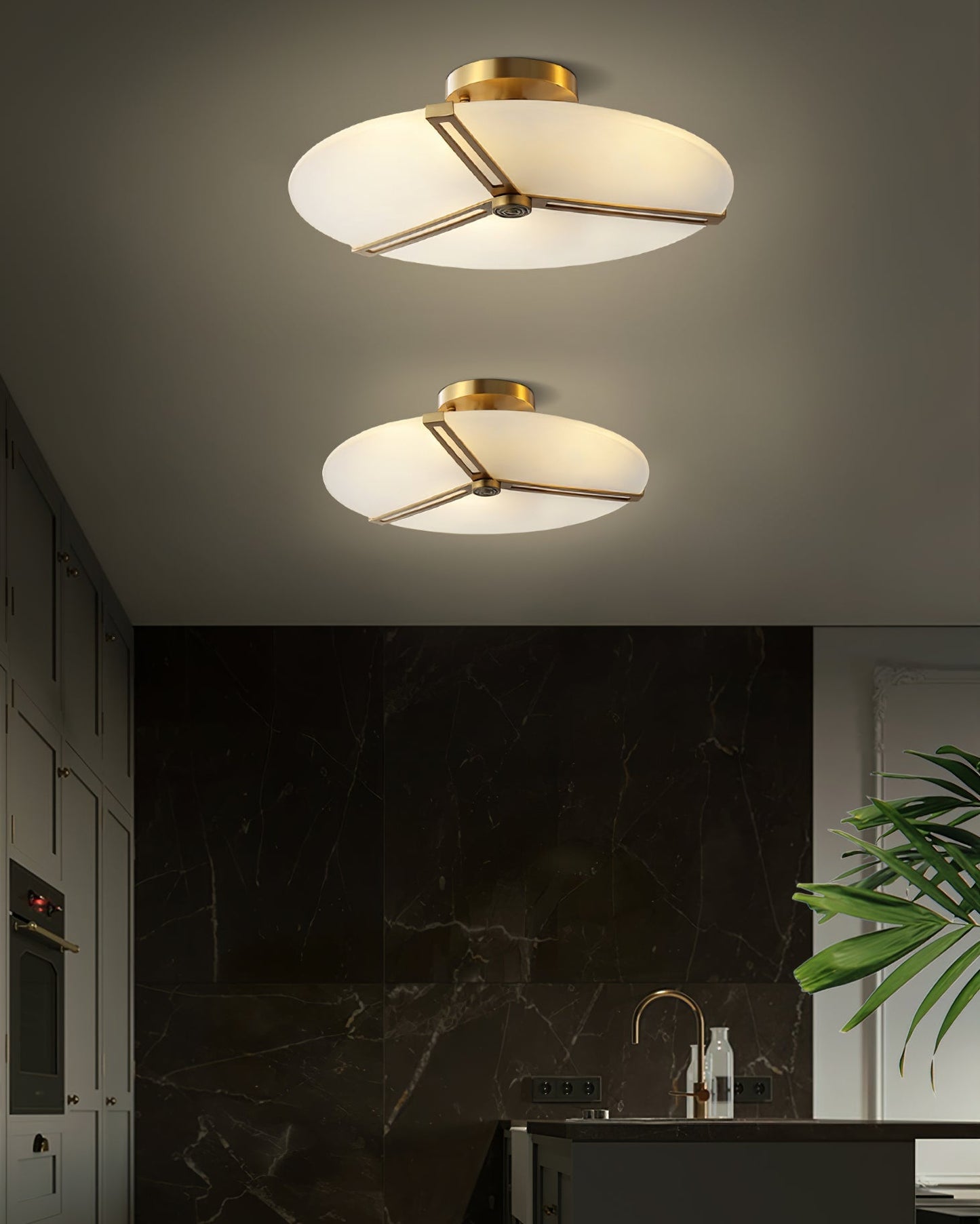 LuxeASO - Deckenlampe mit zeitgenössischem Design und subtiler Beleuchtung