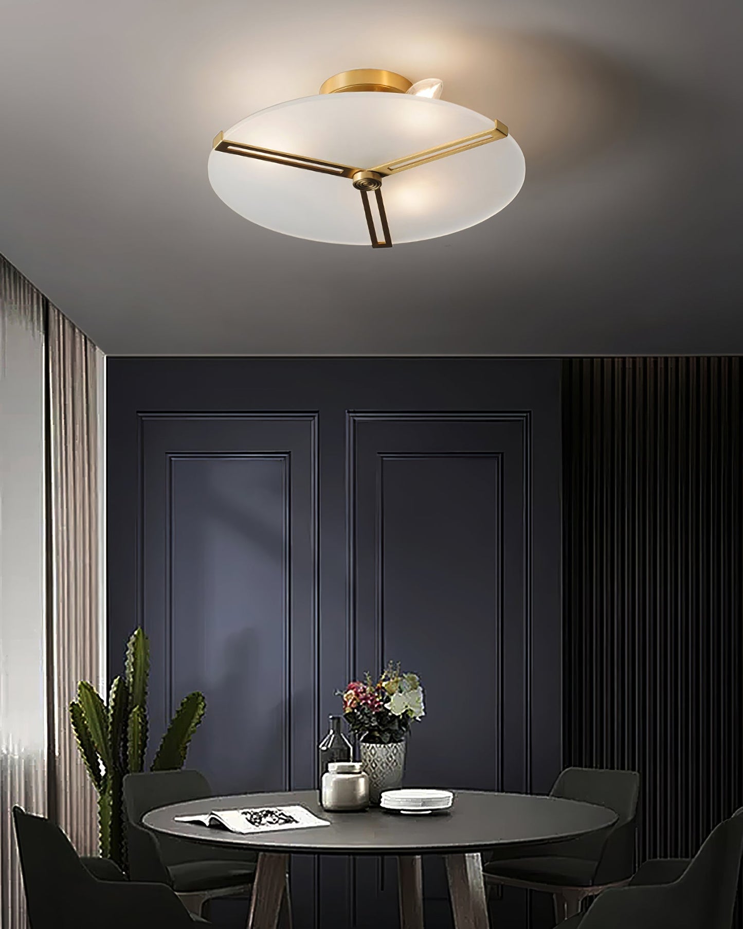 LuxeASO - Deckenlampe mit zeitgenössischem Design und subtiler Beleuchtung