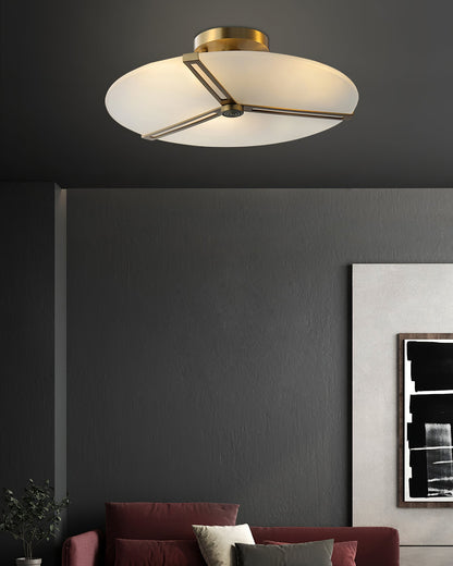 LuxeASO - Deckenlampe mit zeitgenössischem Design und subtiler Beleuchtung
