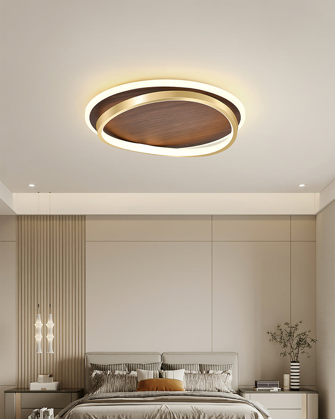 LuxeParfco - Ceiling Lamp with Subtle Style and Warm Light Distribution