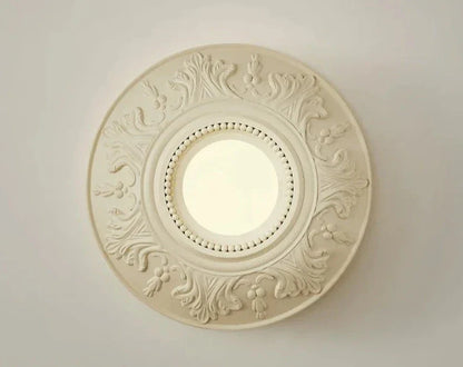 LumiParis - Round White Retro Living Room Lamp