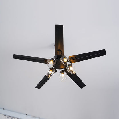 ClearSpin - Elegant Glass Ceiling Fan