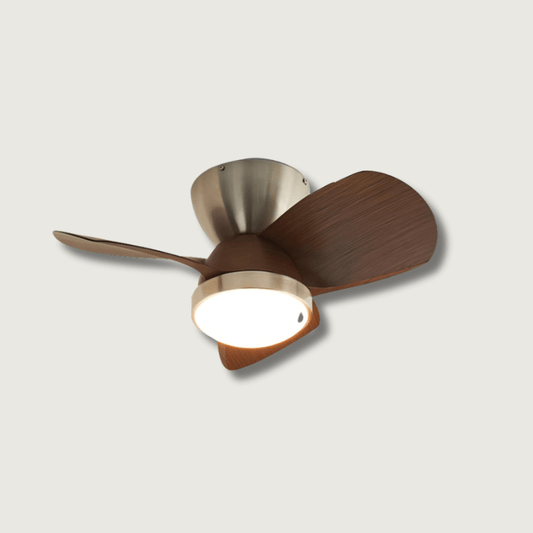LuxeTalaya - Ceiling Fan with Sleek Design and Warm Lighting