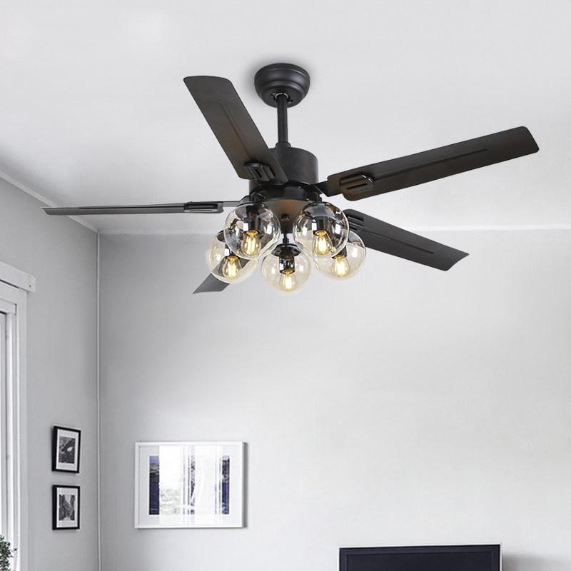 ClearSpin - Elegant Glass Ceiling Fan