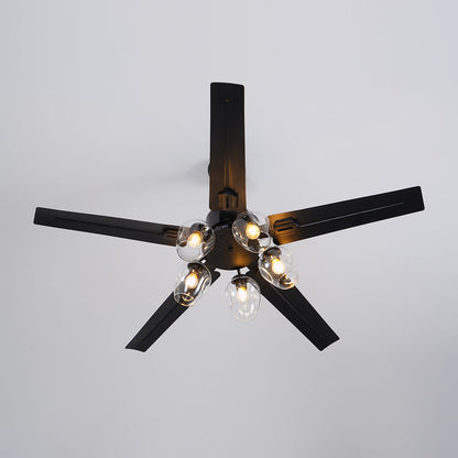 ClearSpin - Elegant Glass Ceiling Fan