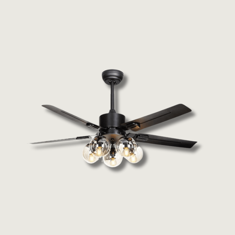 ClearSpin - Elegant Glass Ceiling Fan