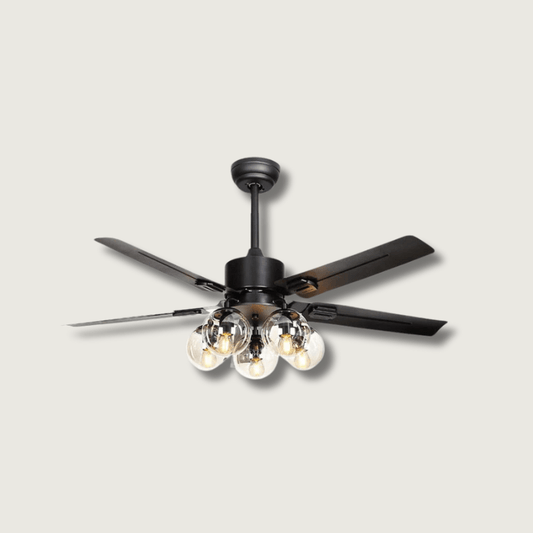 ClearSpin - Elegant Glass Ceiling Fan