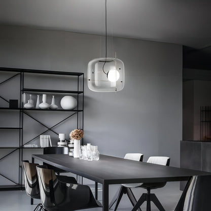 PlotGlow | Elegante Glas-Pendelleuchte
