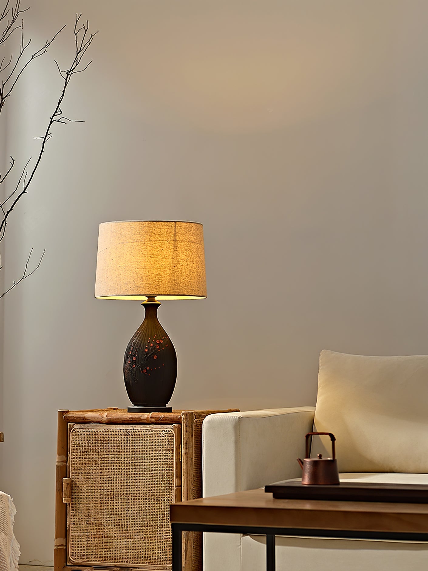 CeramicPlum - Tischlampe