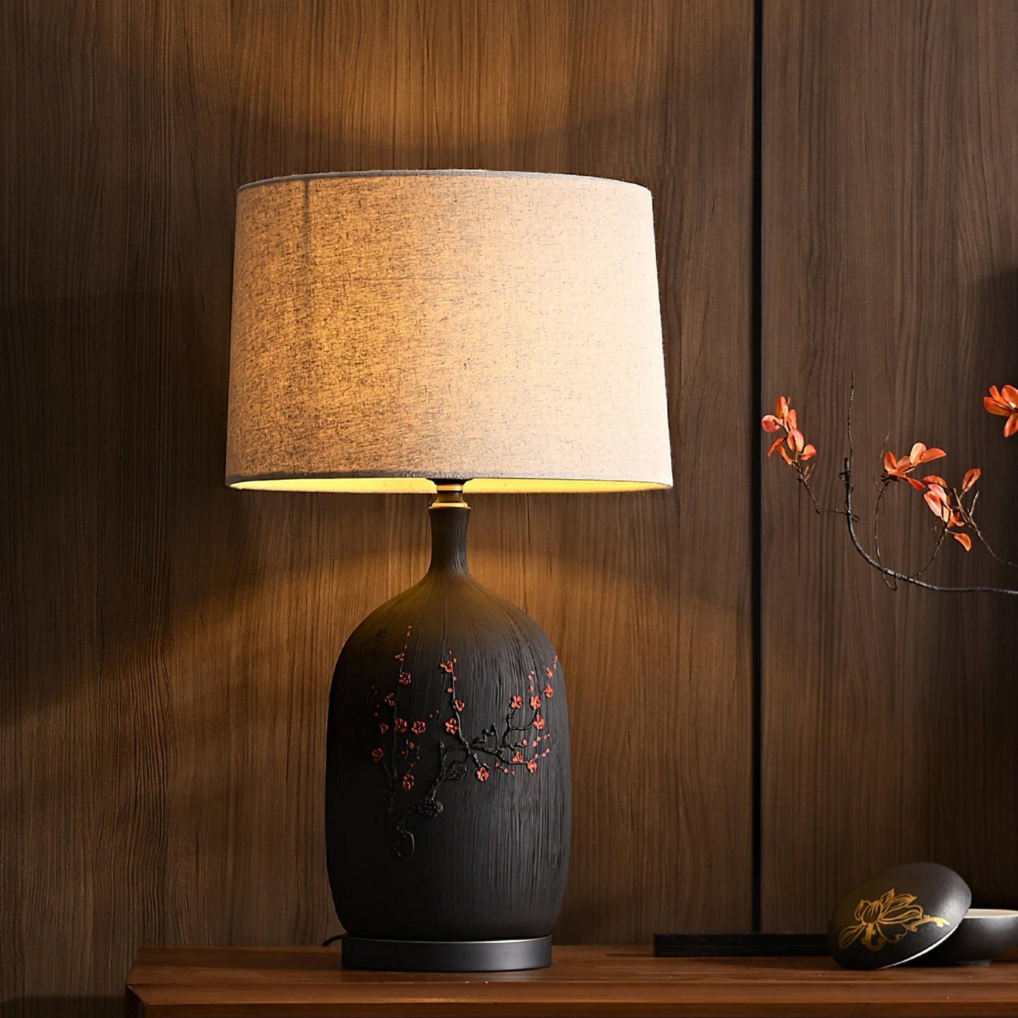 CeramicPlum - Tischlampe