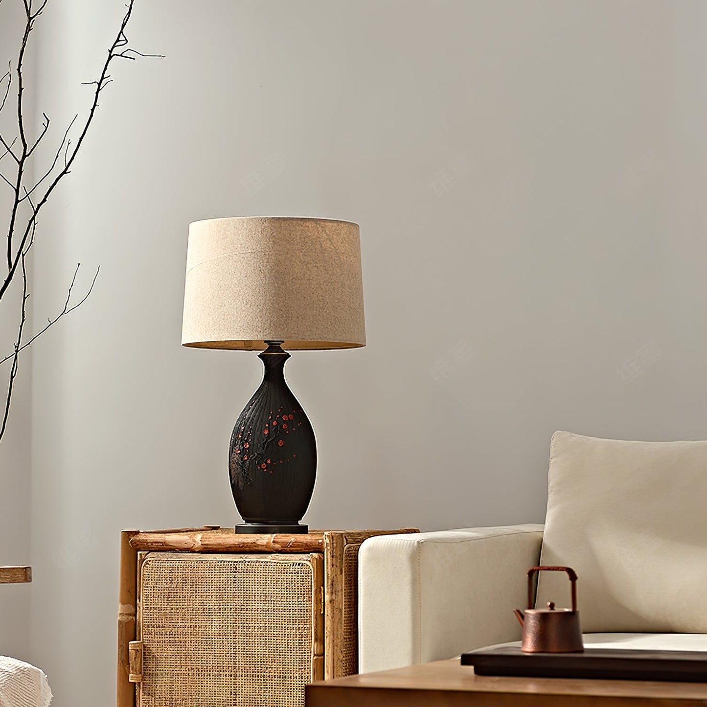 CeramicPlum - Tischlampe