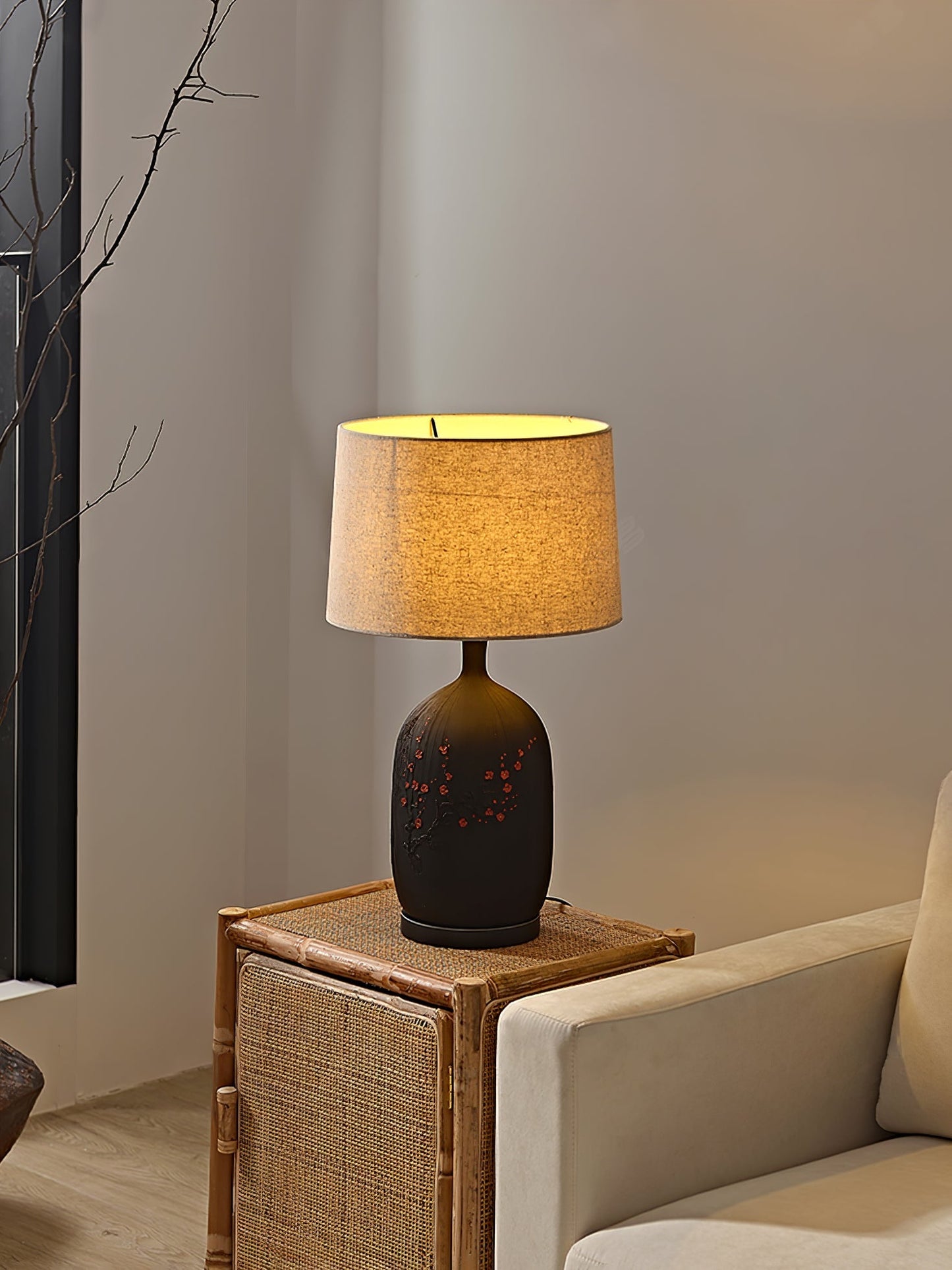 CeramicPlum - Tischlampe