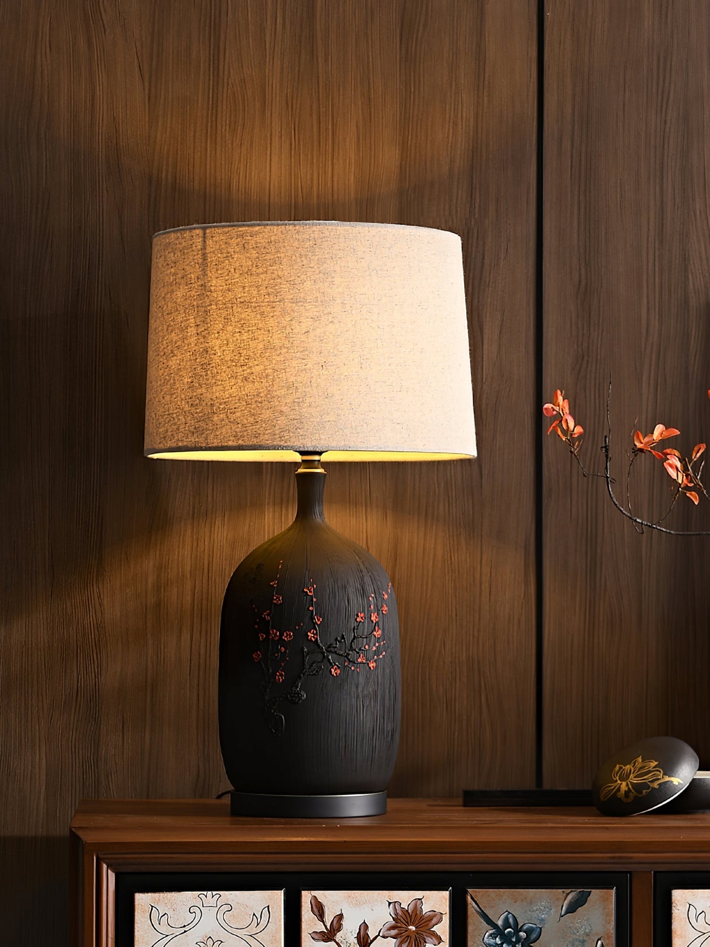 CeramicPlum - Tischlampe
