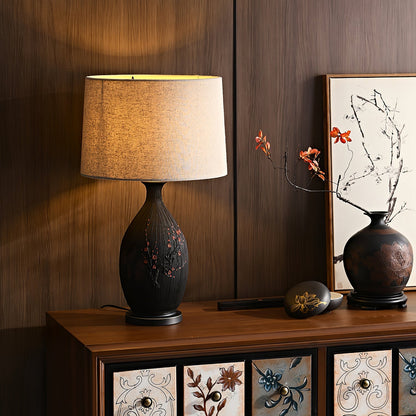 CeramicPlum - Tischlampe