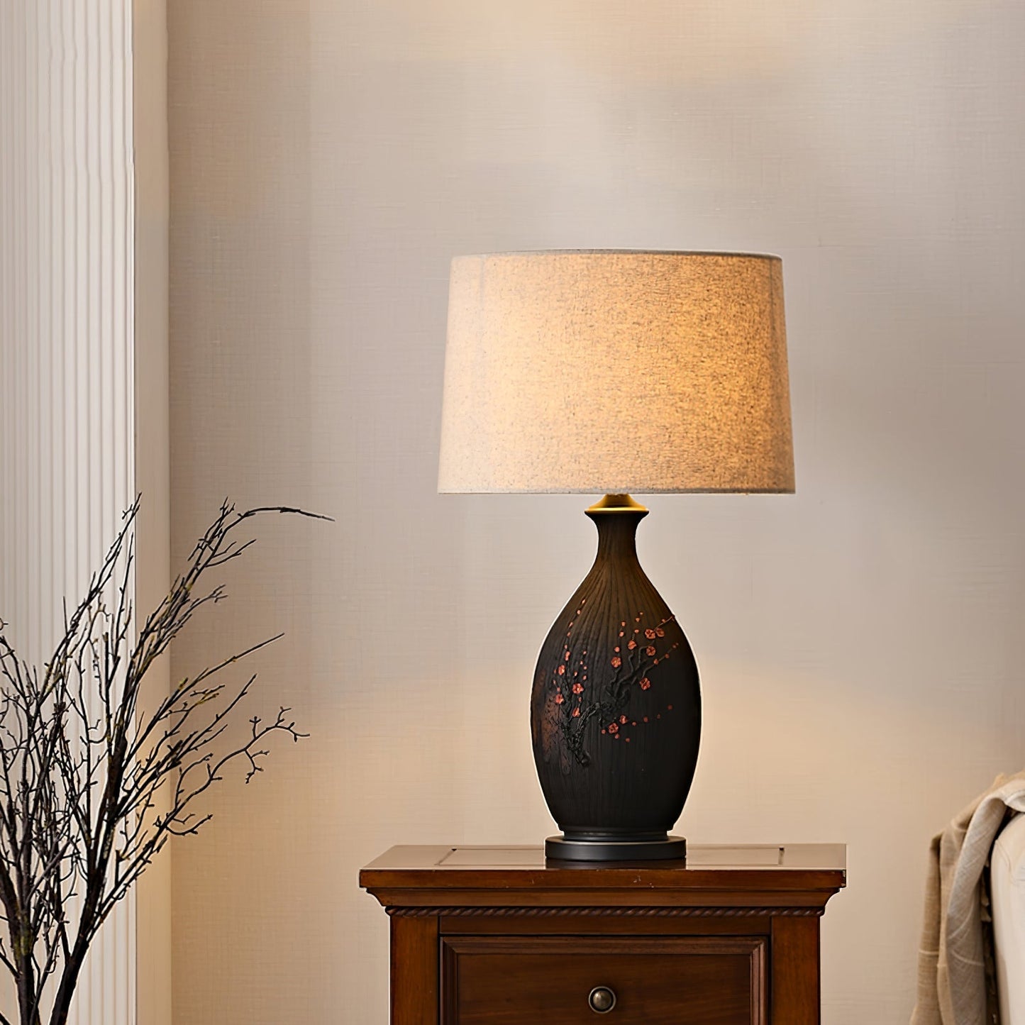 CeramicPlum - Tischlampe