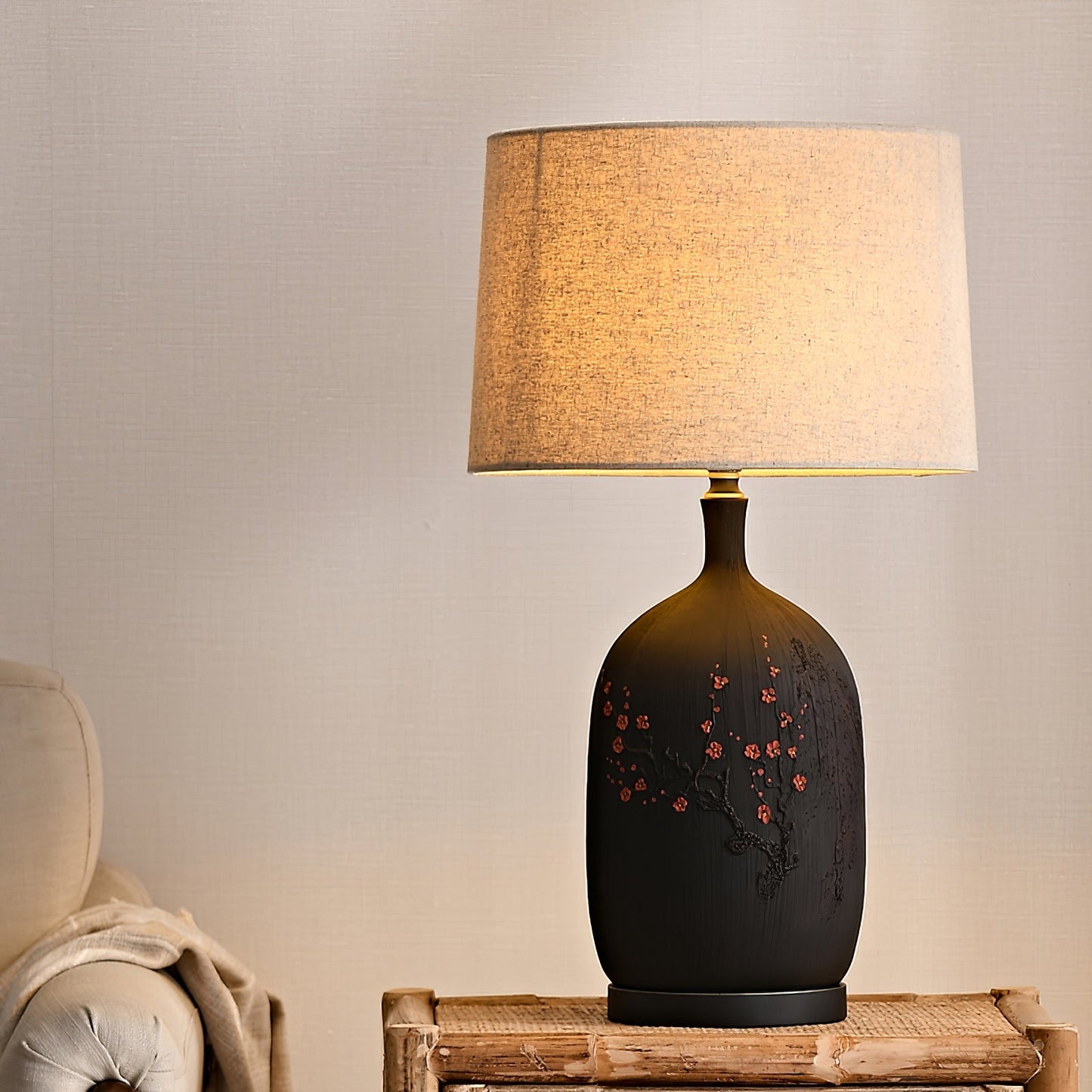 CeramicPlum - Tischlampe