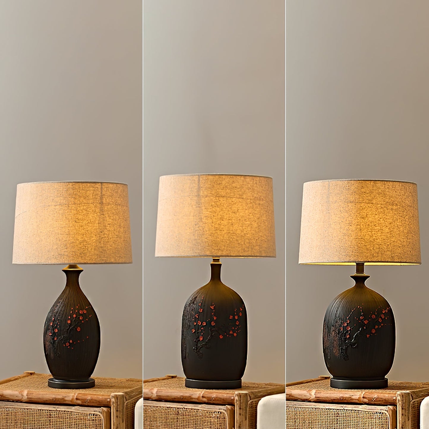 CeramicPlum - Tischlampe