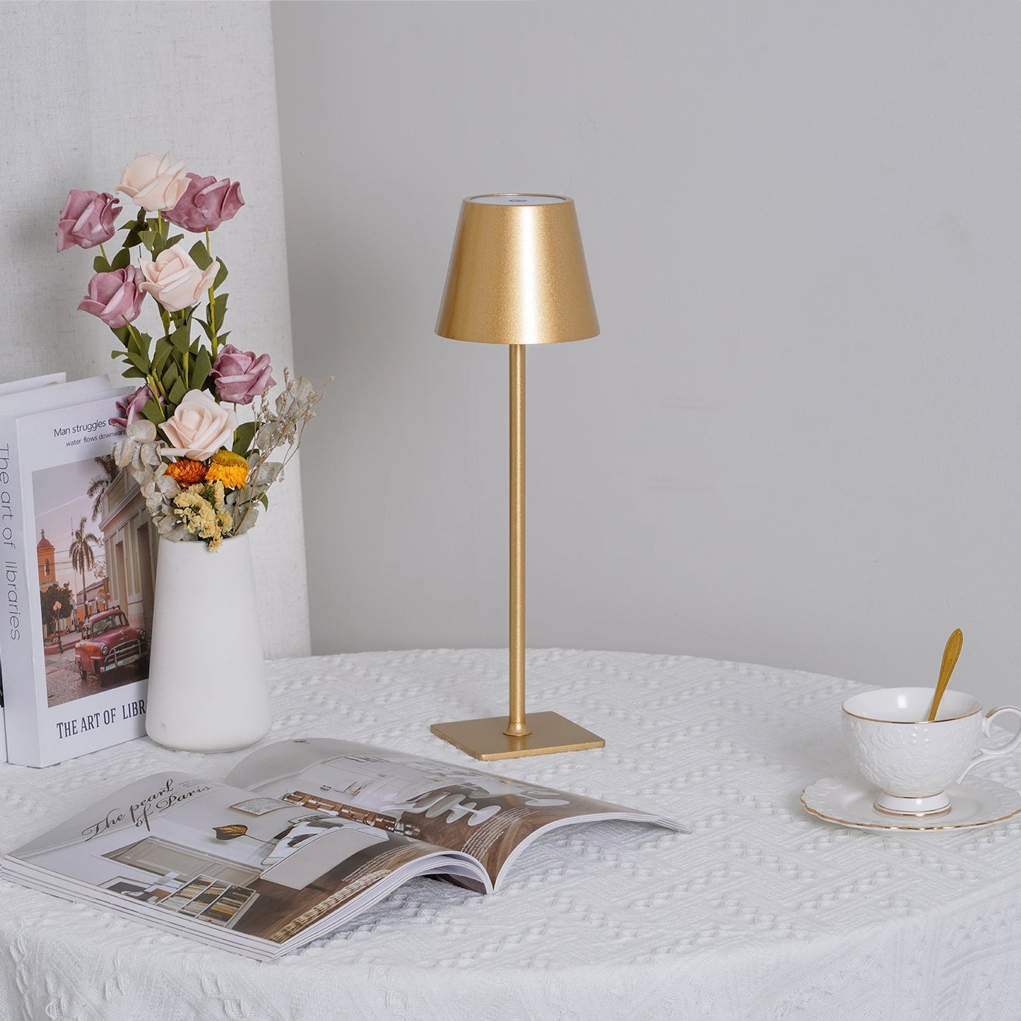 LumoPold - Rechargeable LED Table Lamp