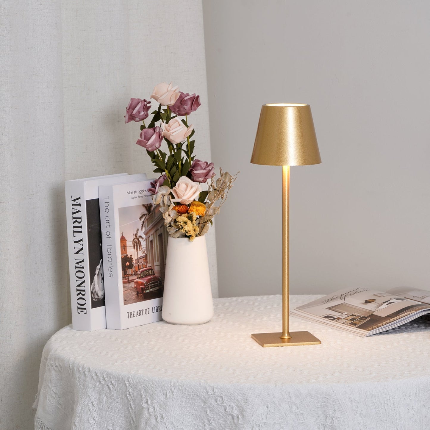 LumoPold - Rechargeable LED Table Lamp