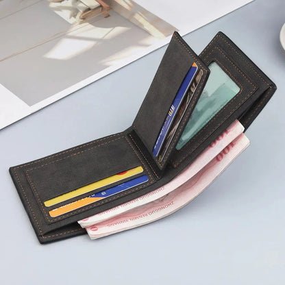 Mini portefeuille personnalisé - Nom gravé et design compact