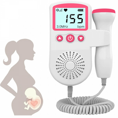 Moniteur de fréquence cardiaque pour bébé à usage domestique – Détecteur sonore de fréquence cardiaque fœtale pour bébé