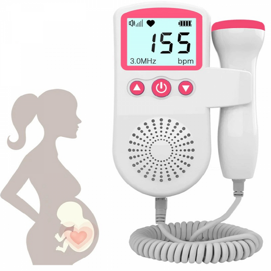 Moniteur de fréquence cardiaque pour bébé à usage domestique – Détecteur sonore de fréquence cardiaque fœtale pour bébé