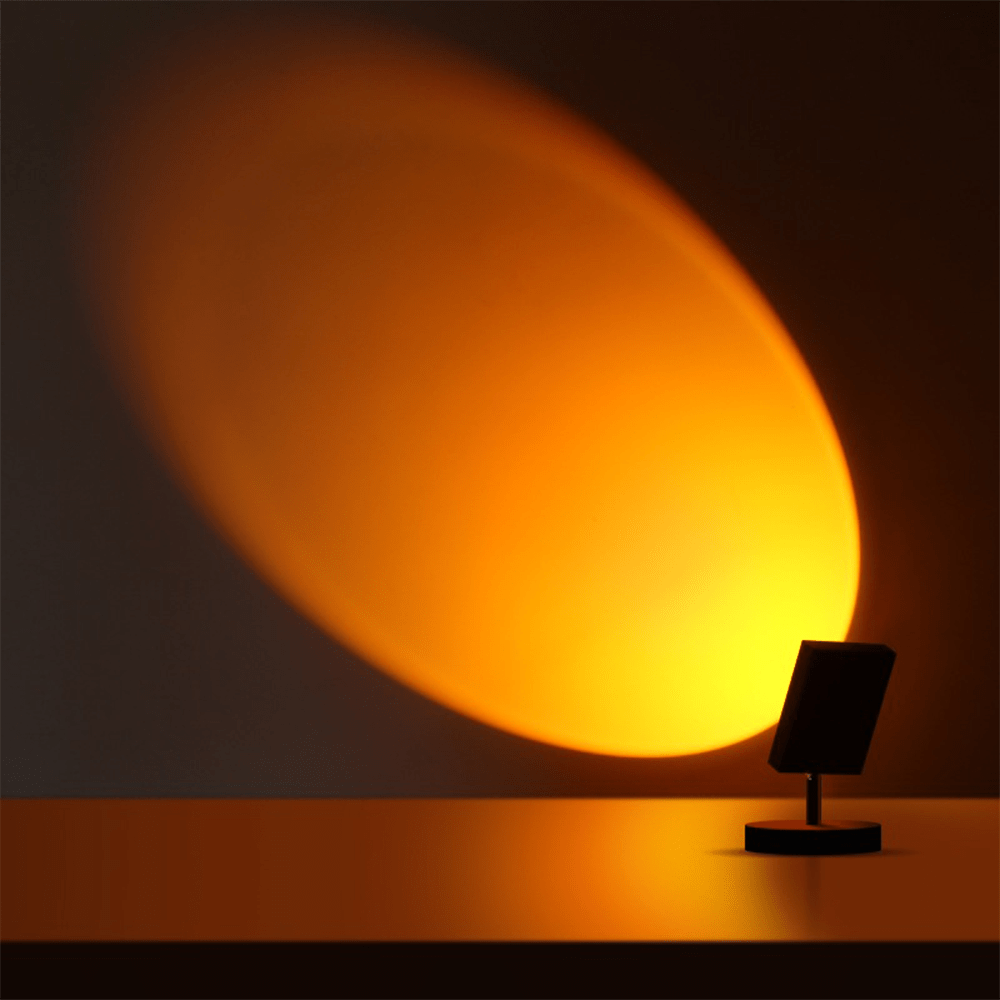 RetroRay - Bordlampe med solnedgangseffekt