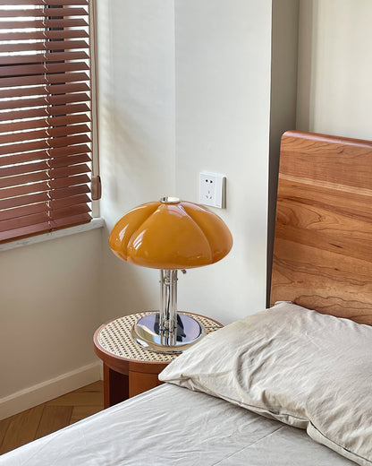 OrangeCurve - Moderne Glas Bordlampe
