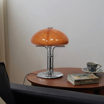 OrangeCurve - Moderne Glas Bordlampe